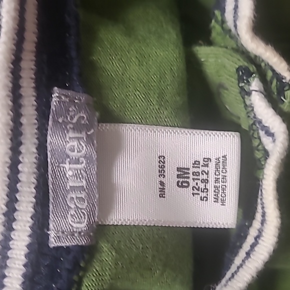 BABY BOY'S CARTER'S TRAIN ROMPER - Picture 3 of 5